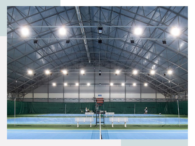 Строительство теннисных кортов в Аксай от 609 руб.