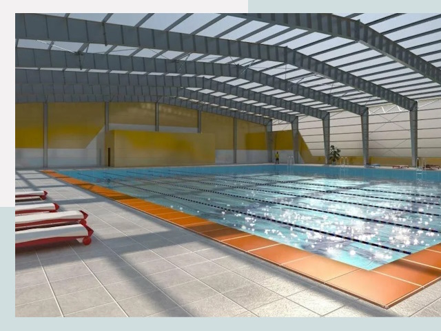 Строительство крытых бассейнов в Аксае