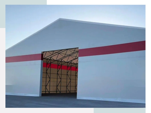 Быстровозводимые ангары в Аксае