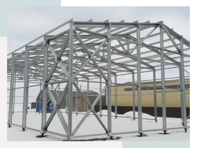 Каркасные ангары в Аксае