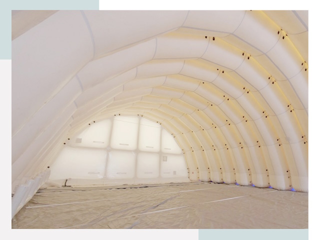 Пневмокаркасные ангары в Аксае