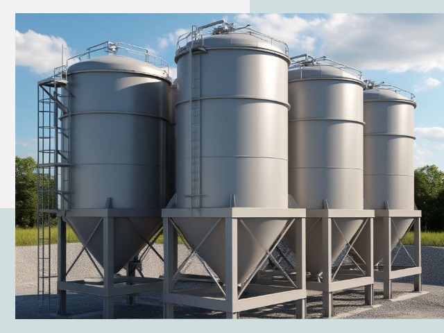 Металлические силосы от СтальСтрой-Акс по цене 609 руб.