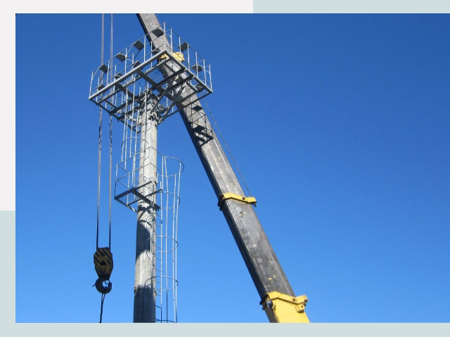 Монтаж осветительных мачт в Аксай от 609 руб.