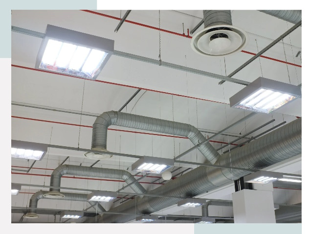 Вентиляция ангаров в Аксае