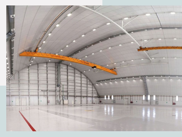 Оснащение ангаров в Аксай от СтальСтрой-Акс - цена от 609 руб.