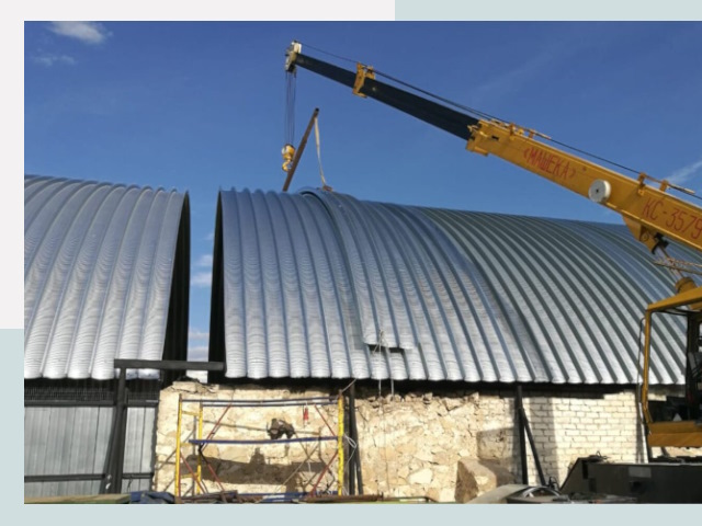 Реконструкция ангаров в Аксае от 609 руб.